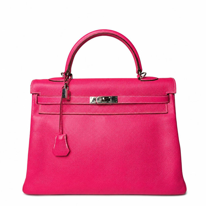 Hermès Candy Kelly Retourne 32 Epsom Rose Tyrien