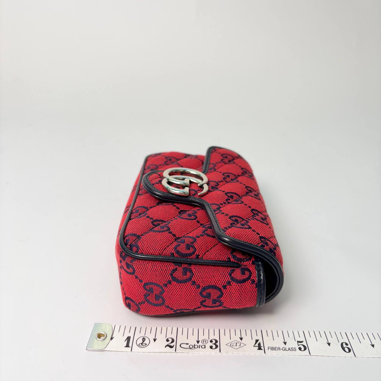 Super Mini Matelasse Bag red — view 3 of 4