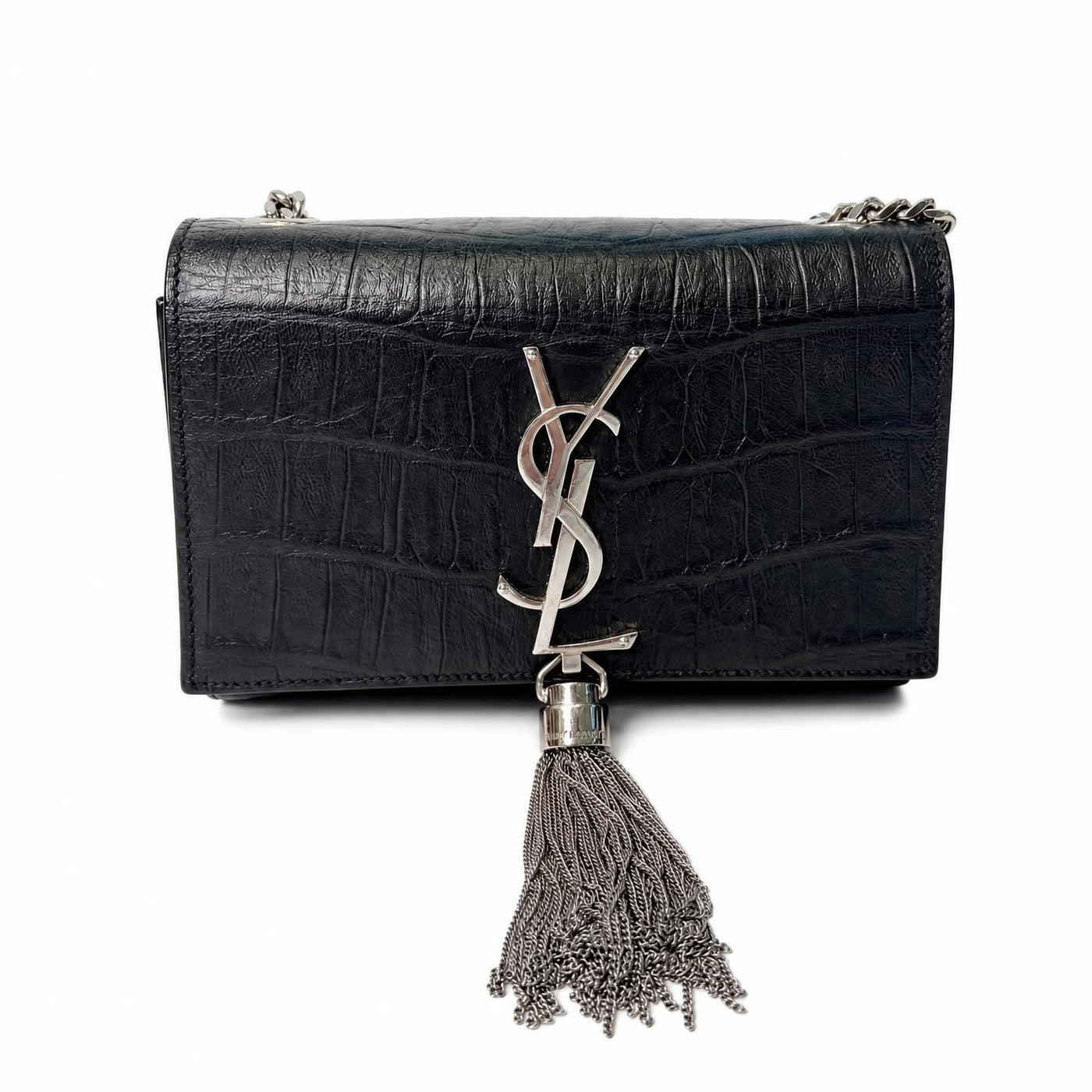 Small Croc Embossed Leather black — view 1 of 3