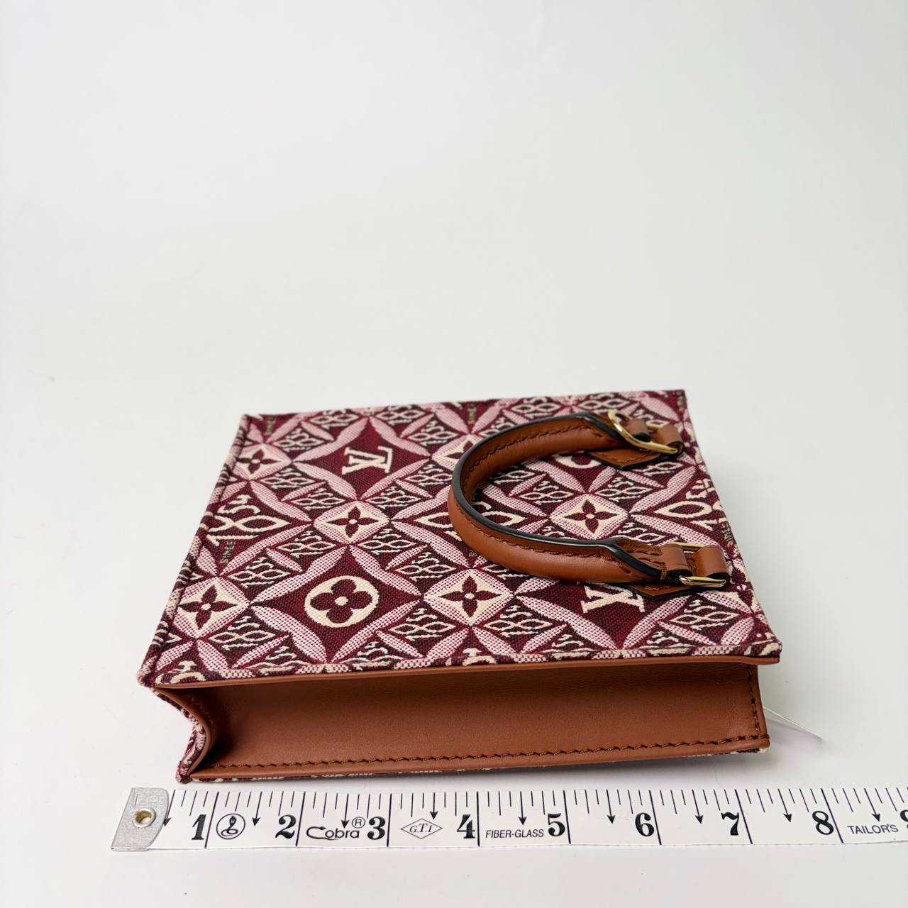 Louis Vuitton Jacquard Since 1854 Petit Sac Plat Bordeaux — view 2 of 4