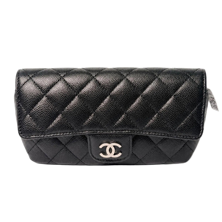 Chanel Classic Glasses Case Mini Black
