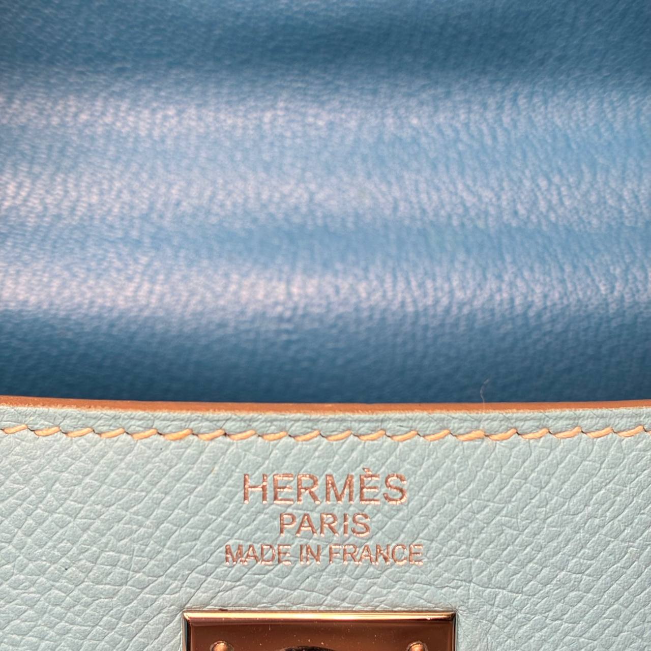 Hermès Kelly 32 Blue Jean — detail — view 4 of 4