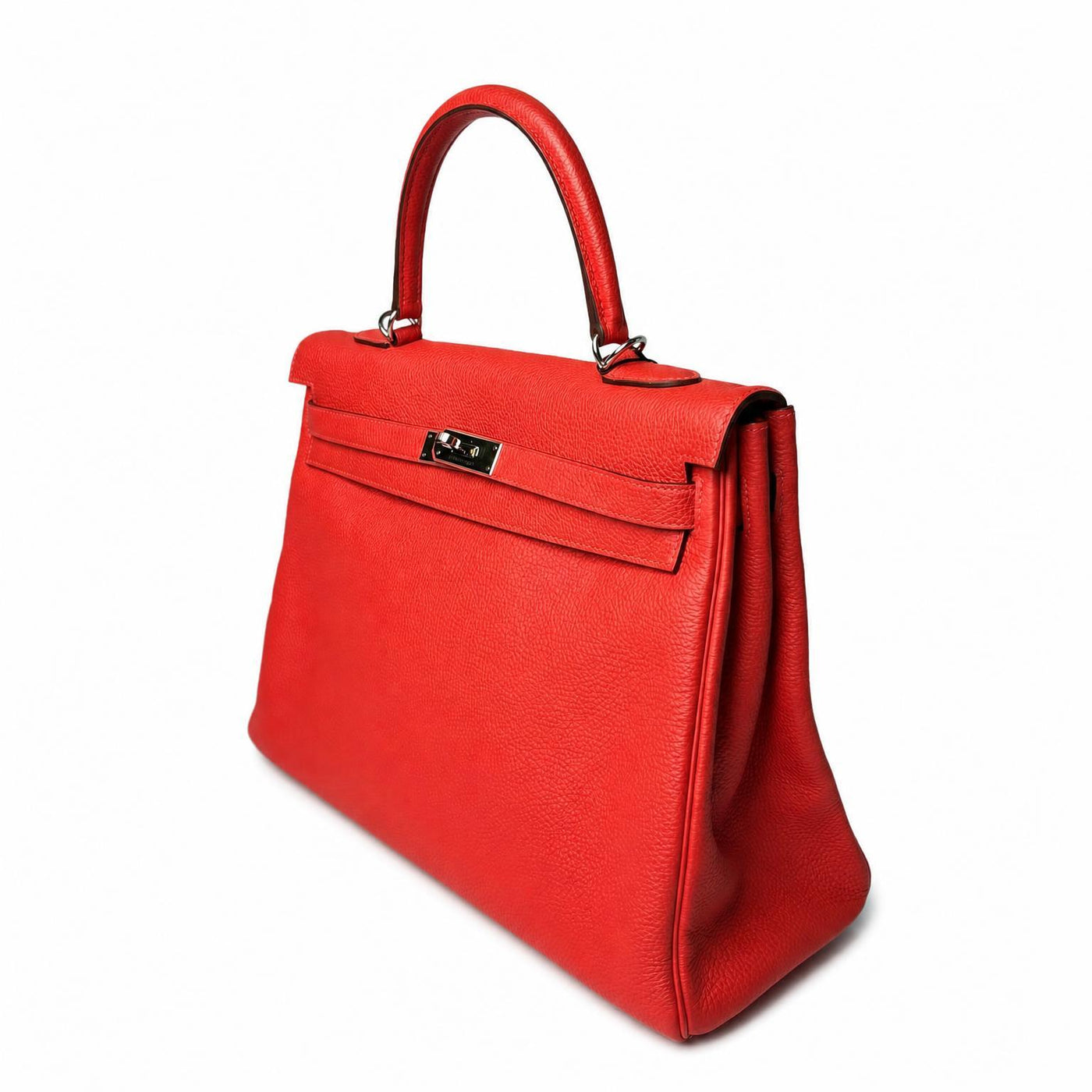 Hermès Kelly Retourne 32 Capucine — detail — view 2 of 4