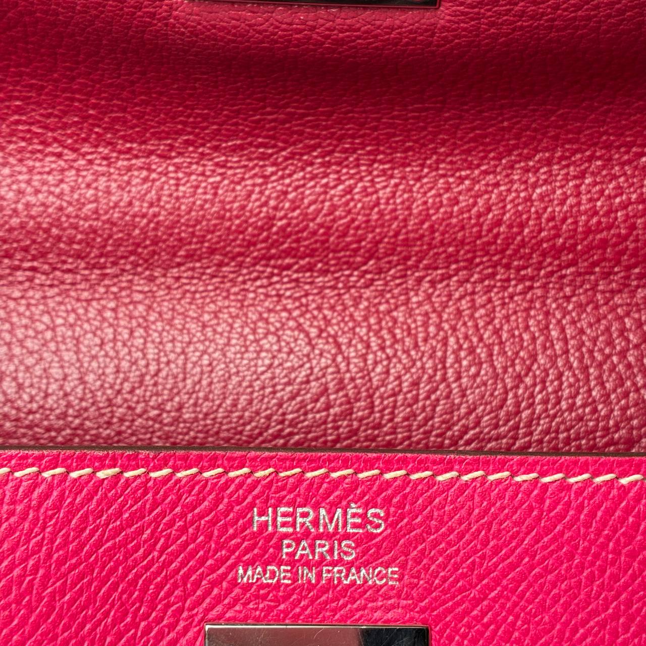 Hermès Candy Kelly Retourne 32 Rose Tyrien — detail — view 4 of 4