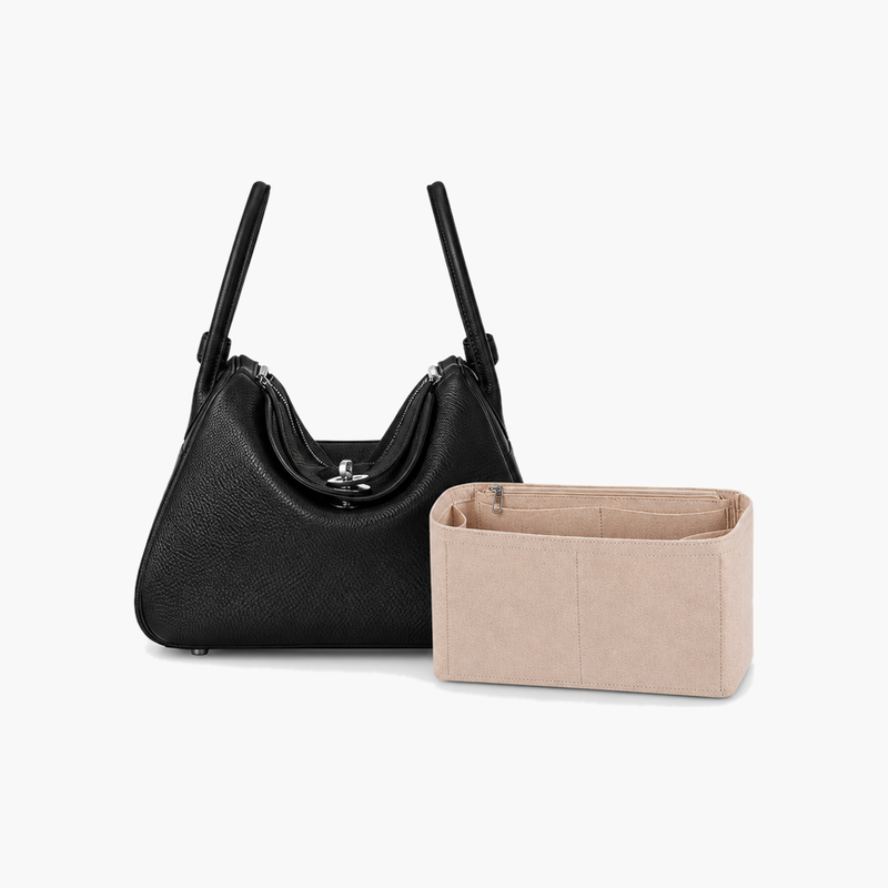 Hermès Lindy bag organizer insert shown with the bag — view 1 of 15