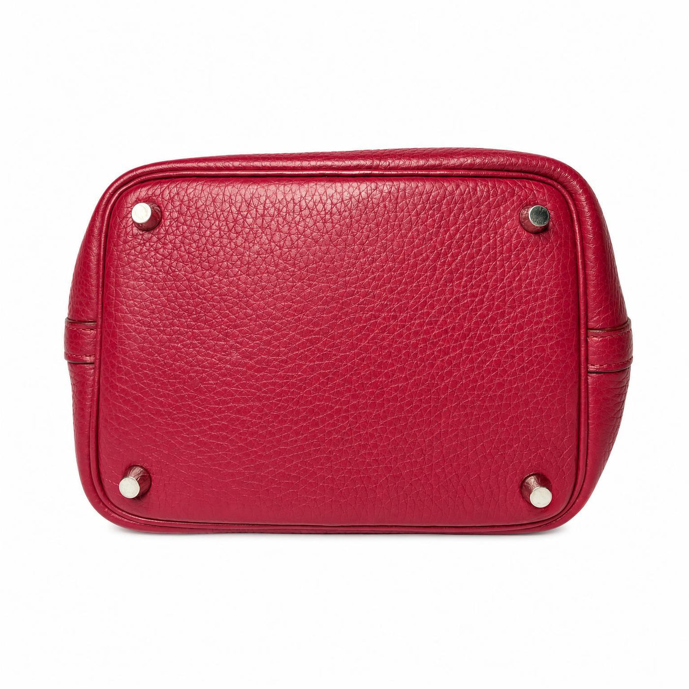 Hermès Picotin Lock 18 PM Rubis — detail — view 3 of 4