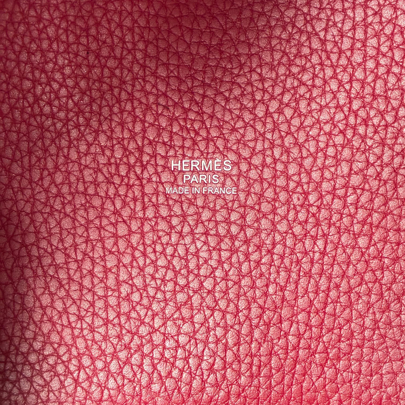 Hermès Picotin Lock 18 PM Rubis — detail — view 4 of 4